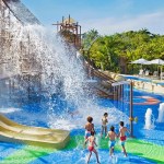 Kids splash play area at Jungala Aqua Experience Riviera Maya / Área infantil acuática en Jungala Aqua Experience Riviera Maya