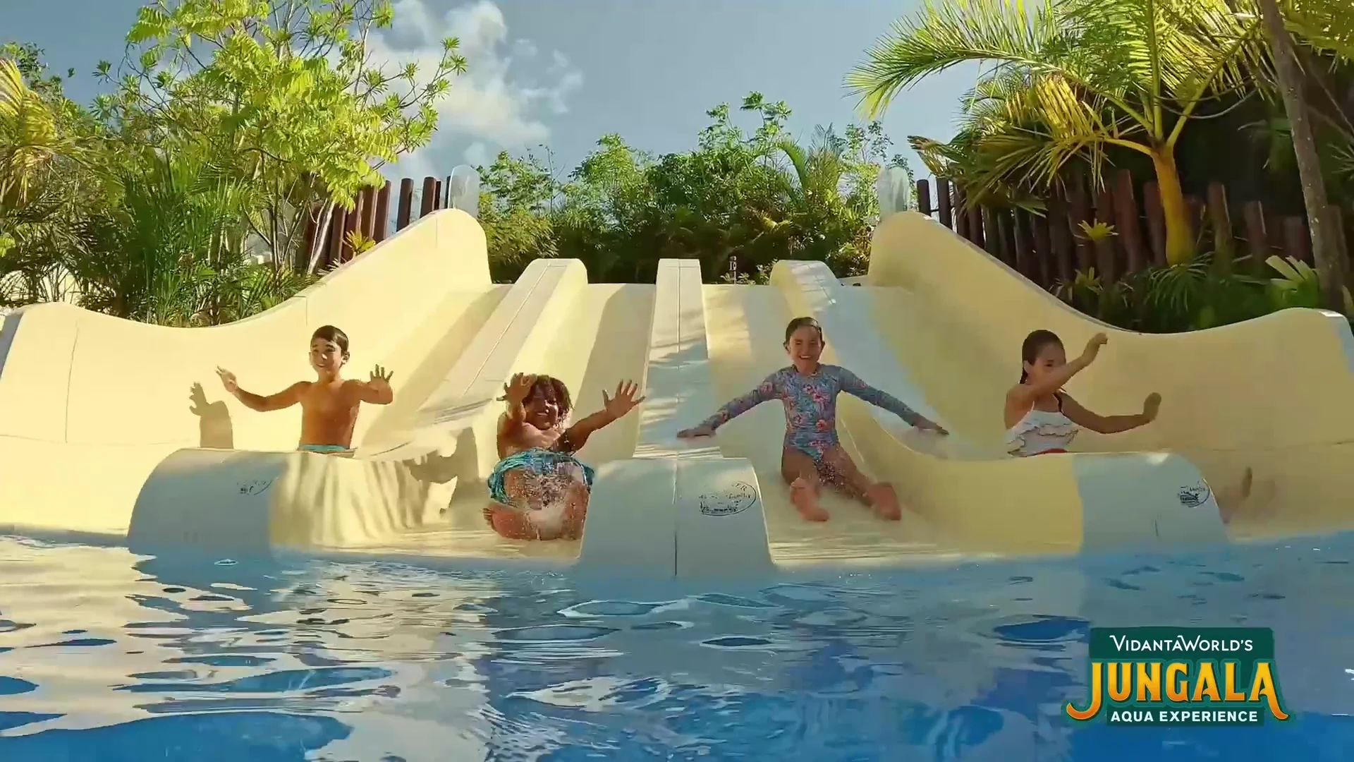 Jungala Aqua Experience Riviera Maya water park